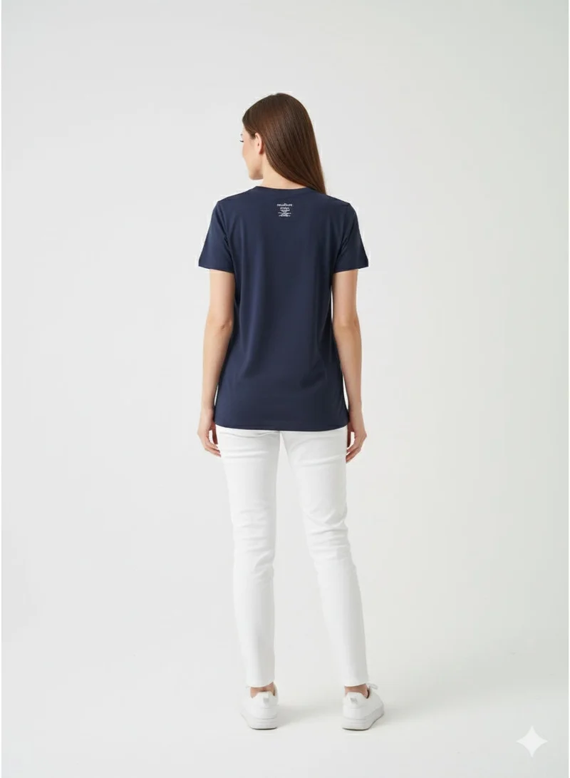 Polo Play Girls Graphic T-shirt -NAVY